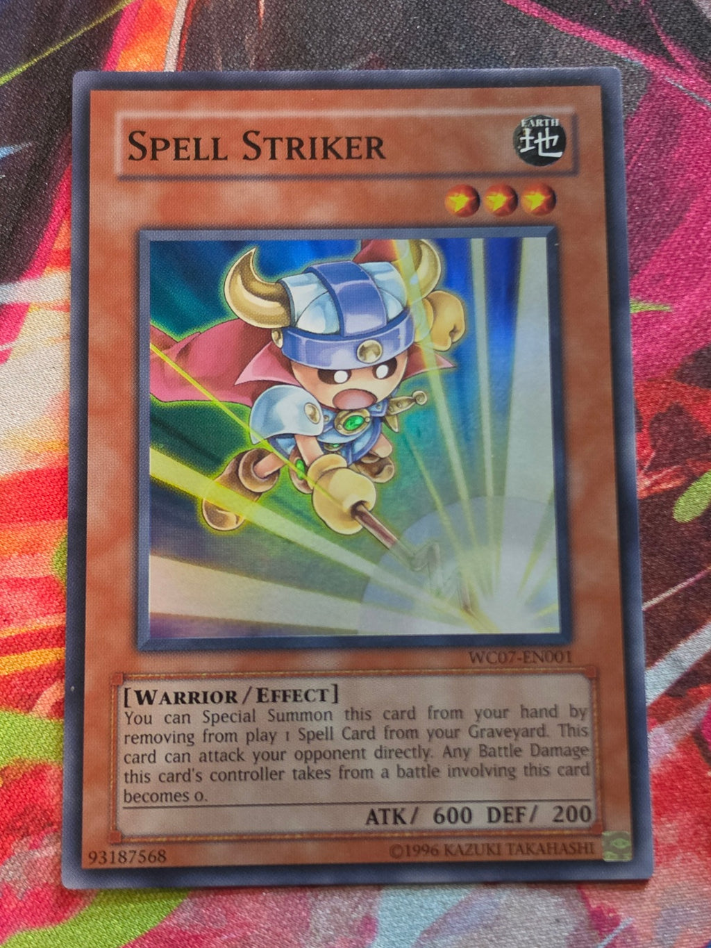 Spell Striker Super Rare World Championship 2007 WC07-EN001 Limited Edition LP Yu-Gi-Oh!