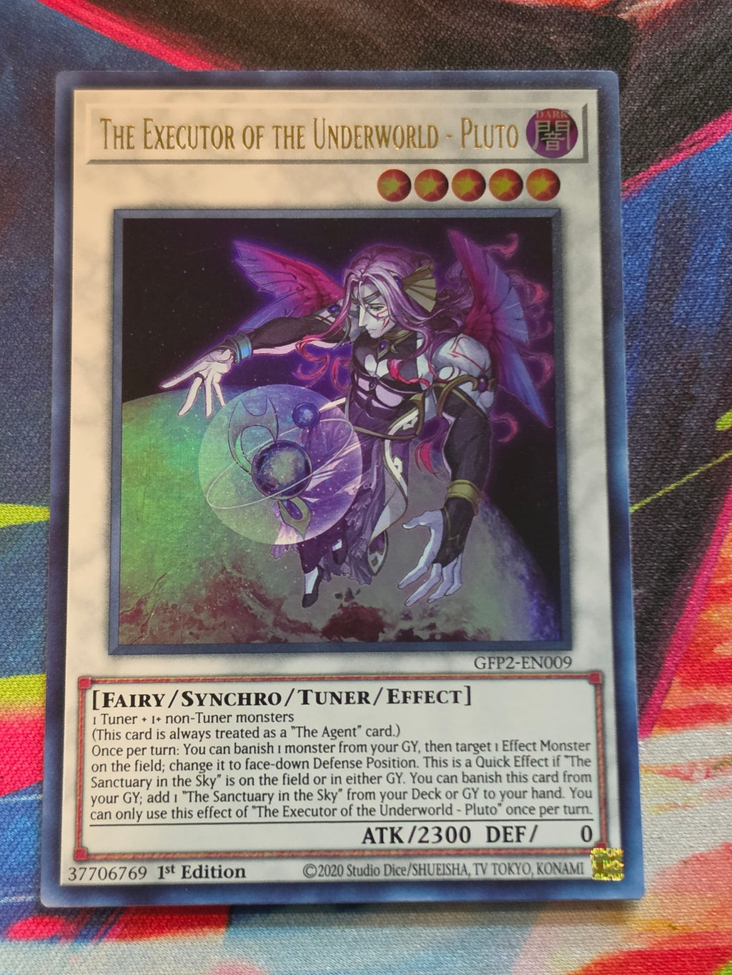The Executor of the Underworld - Pluto Ultra Rare Ghosts From the Past: The 2nd Haunting GFP2-EN009 1st Edition LP Yu-Gi-Oh!