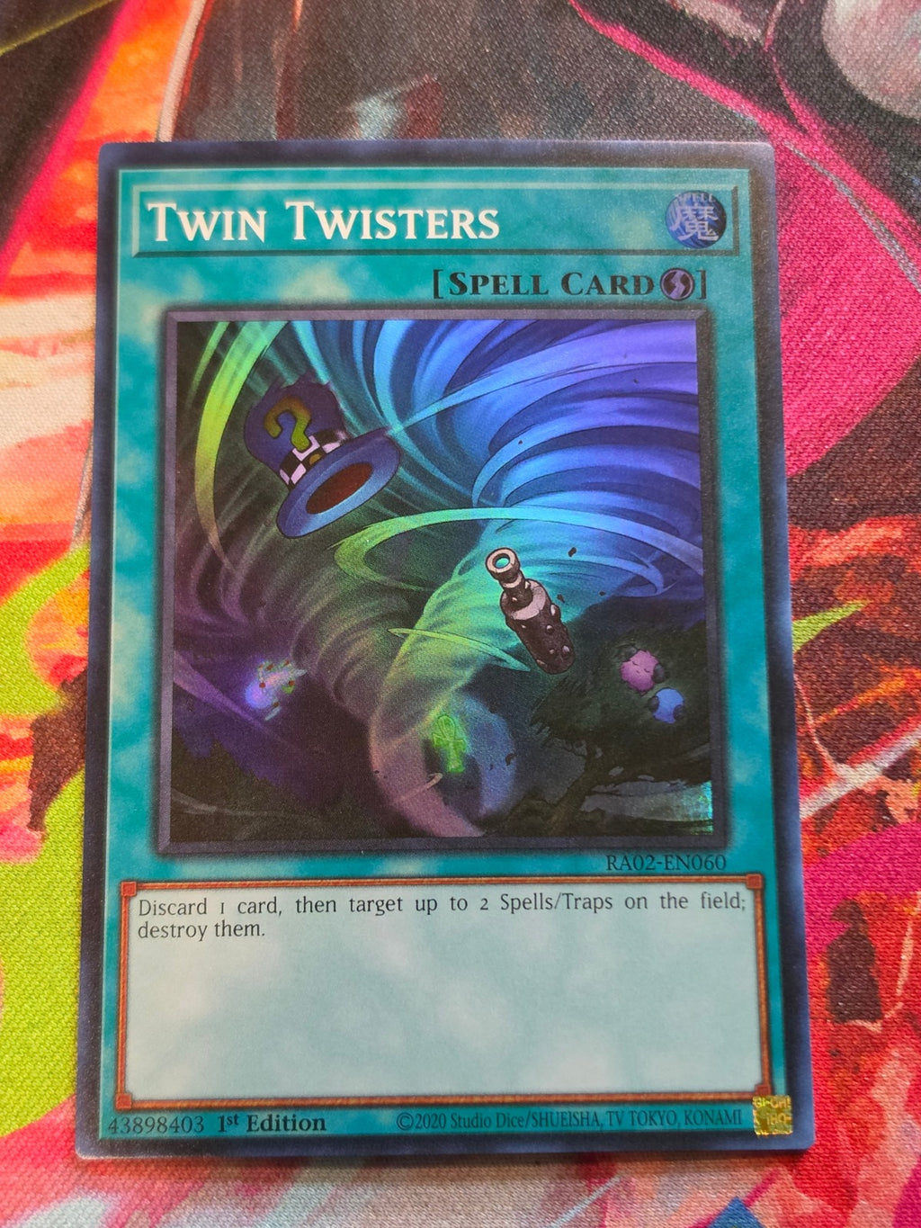Twin Twisters Super Rare 25th Anniversary Rarity Collection II RA02-EN060 NM