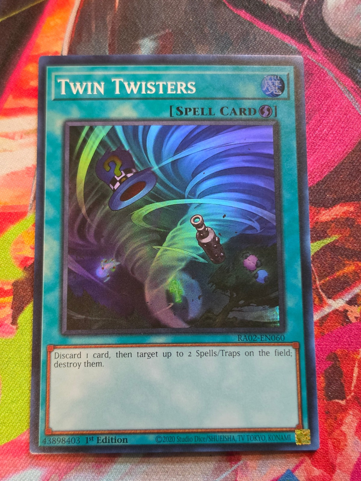Twin Twisters Super Rare 25th Anniversary Rarity Collection II RA02-EN060 NM