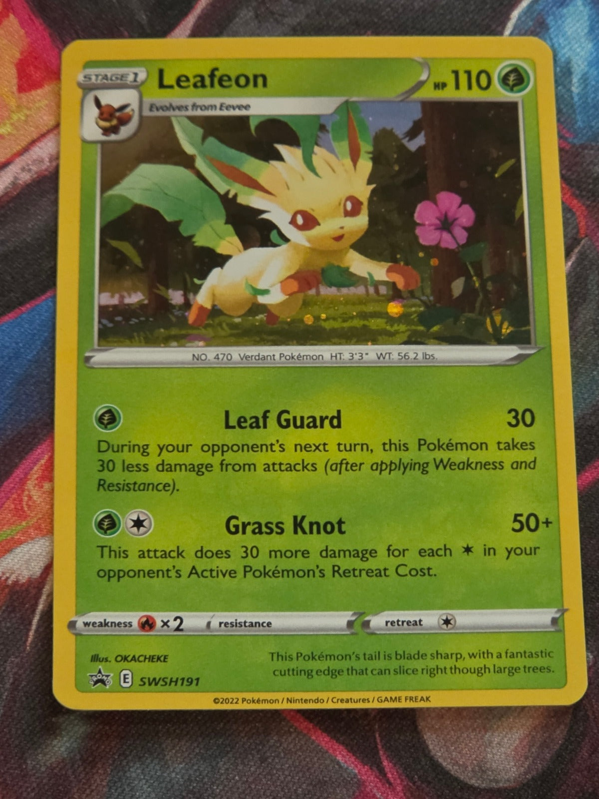 Leafeon - SWSH191 - SWSH: Sword & Shield Promo Cards - Promo - LP Pokemon