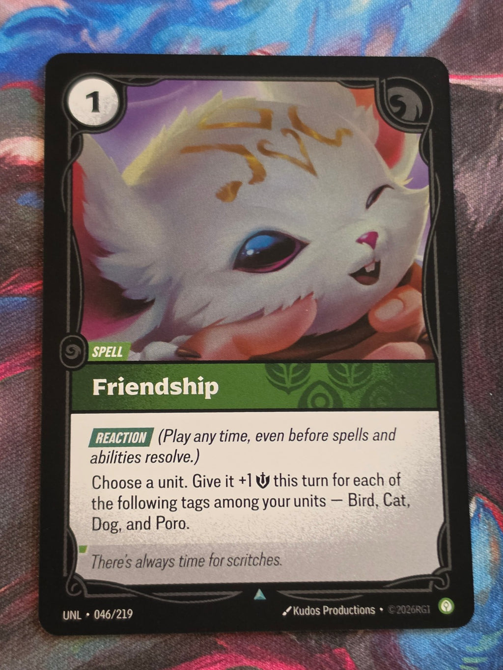 Friendship - 046/219 - Unleashed - Uncommon - NM