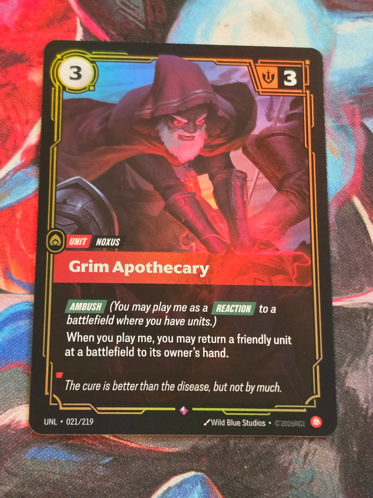 Grim Apothecary - 021/219 - Unleashed - Rare - NM