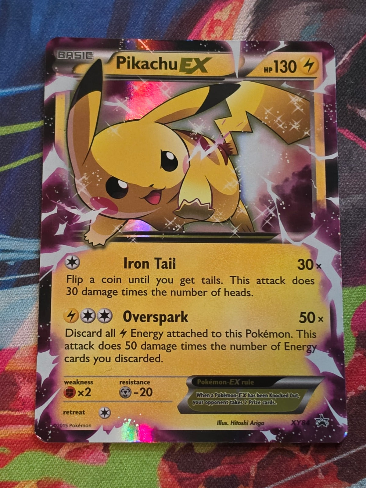 Pikachu EX Promo XY Promos XY84 LP Pokemon