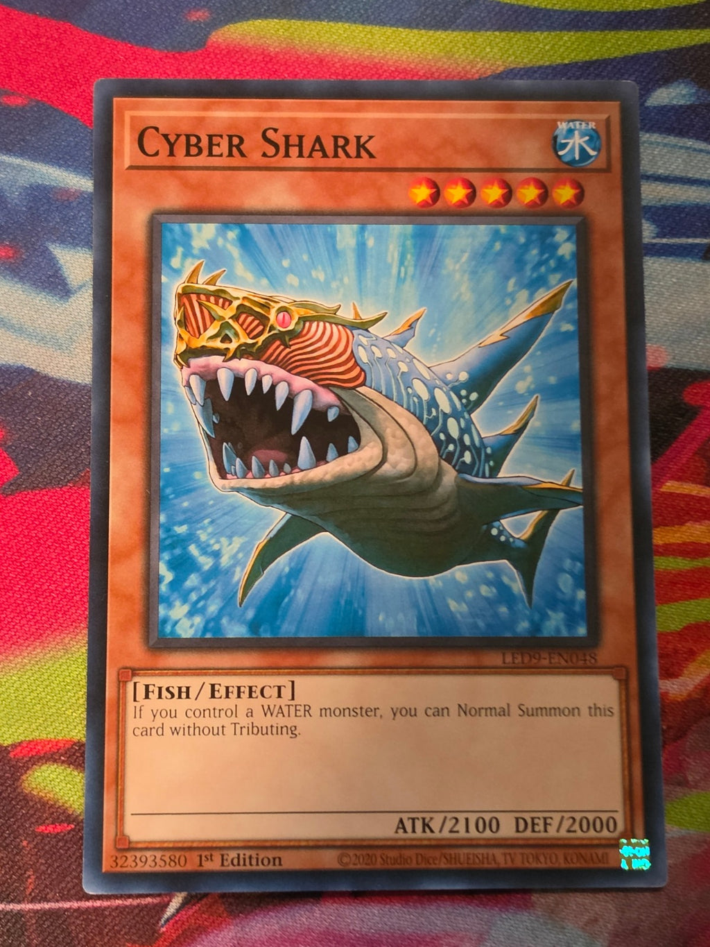 Cyber Shark Common Legendary Duelists: Duels From the Deep LED9-EN048 LP