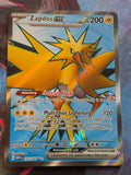 Zapdos ex Ultra Rare Scarlet & Violet 151 192/165 NM Pokemon