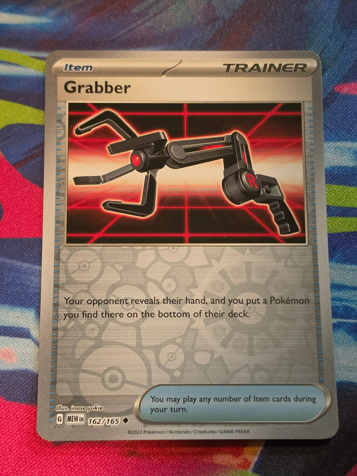 Grabber Reverse Holo Uncommon SV: Scarlet & Violet 151 162/165 NM
