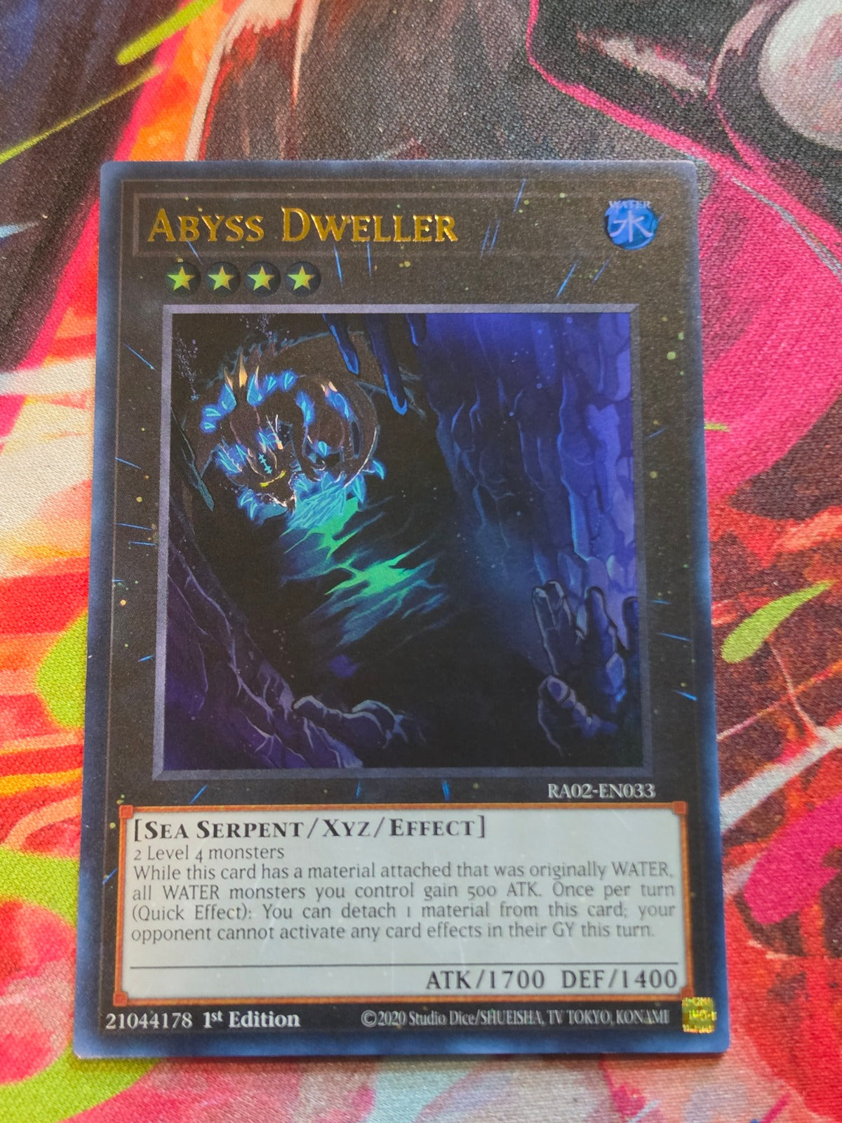 Abyss Dweller (UR) Ultra Rare 25th Anniversary Rarity Collection II RA02-EN033 NM