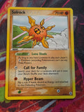 Solrock Rare EX Legend Maker 25/92 LP Pokemon