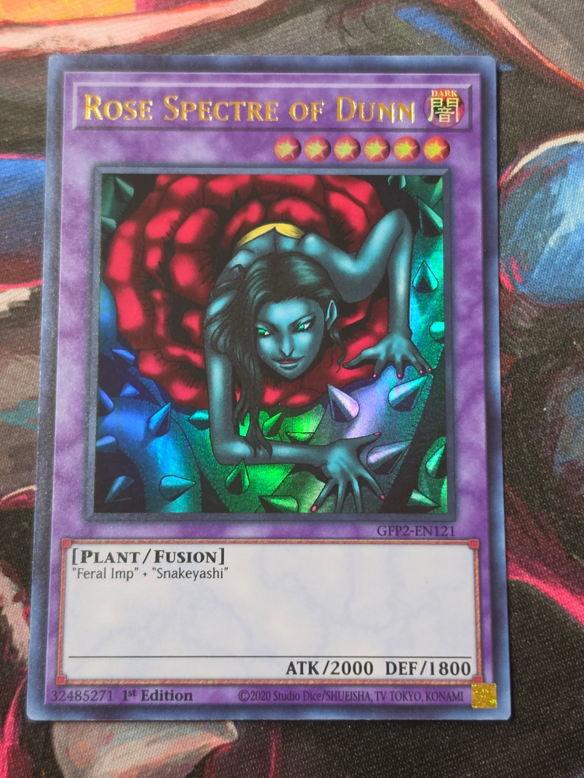 Rose Spectre of Dunn Ultra Rare Ghosts From the Past: The 2nd Haunting GFP2-EN121 LP