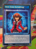 Here Goes Something! Common Speed Duel GX: Duel Academy Box SGX1-ENS01 1st Edition LP Yu-Gi-Oh!