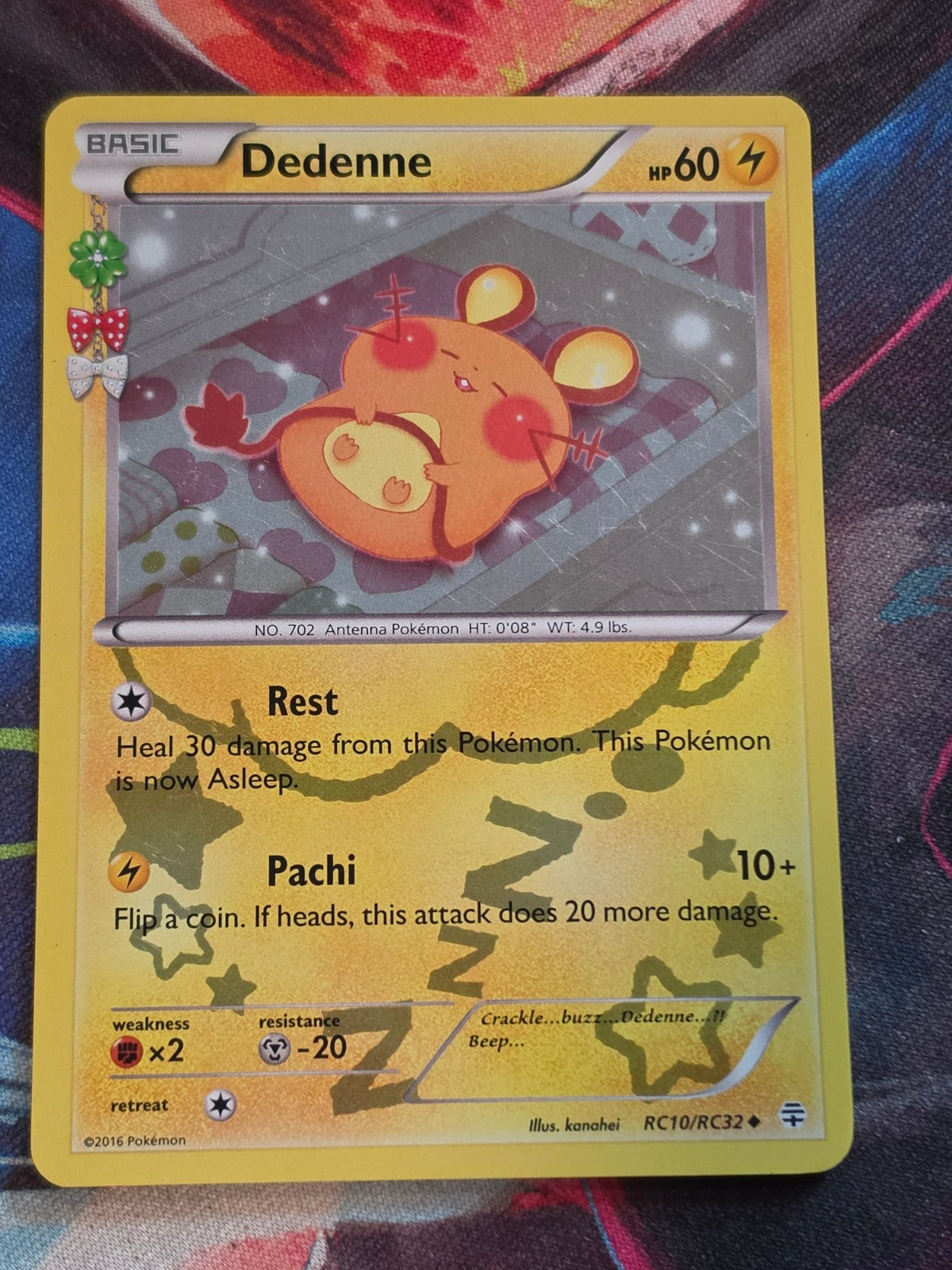 Dedenne Uncommon Generations: Radiant Collection RC10/RC32 LP+ Pokemon