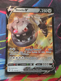Steelix V Ultra Rare SWSH04: Vivid Voltage 115/185 NM Pokemon