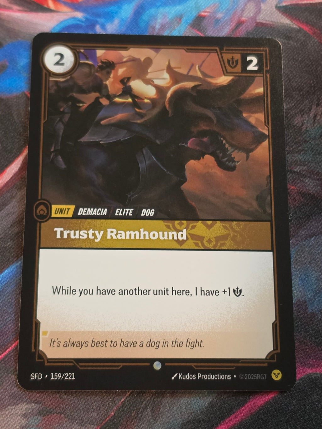 Trusty Ramhound - 159/221 - Spiritforged - Common - NM