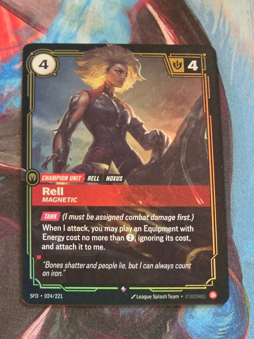 Rell, Magnetic - 024/221 - Spiritforged - Rare - NM