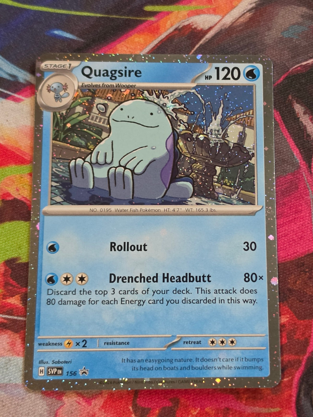 Quagsire - 156 - SV: Scarlet & Violet Promo Cards - Promo - NM Pokemon