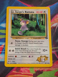 Lt. Surge's Rattata - 085/132 - Gym Challenge - Common - Unlimited - LP Pokemon