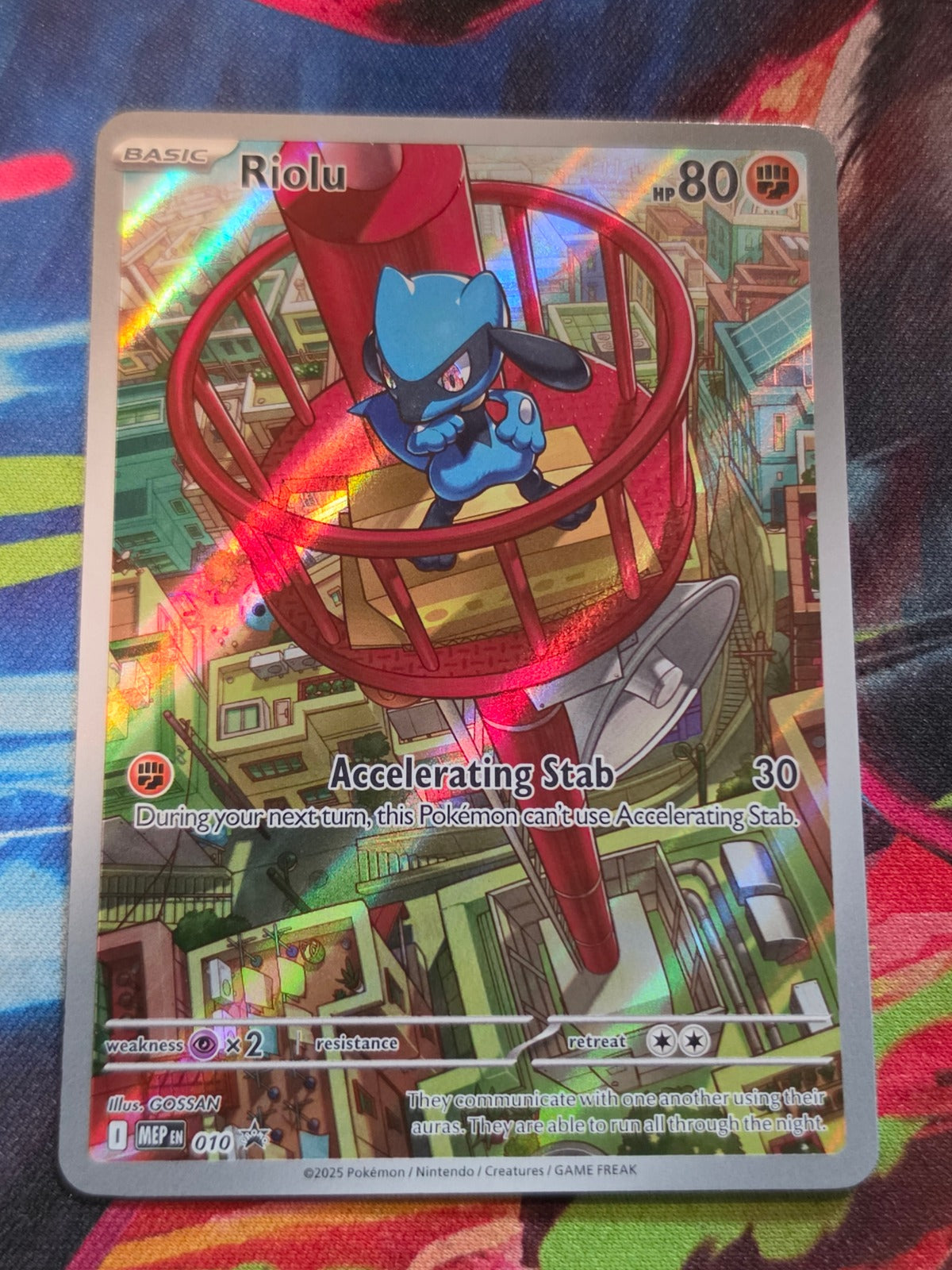 Riolu Promo ME: Mega Evolution Promo 010 NM Pokemon