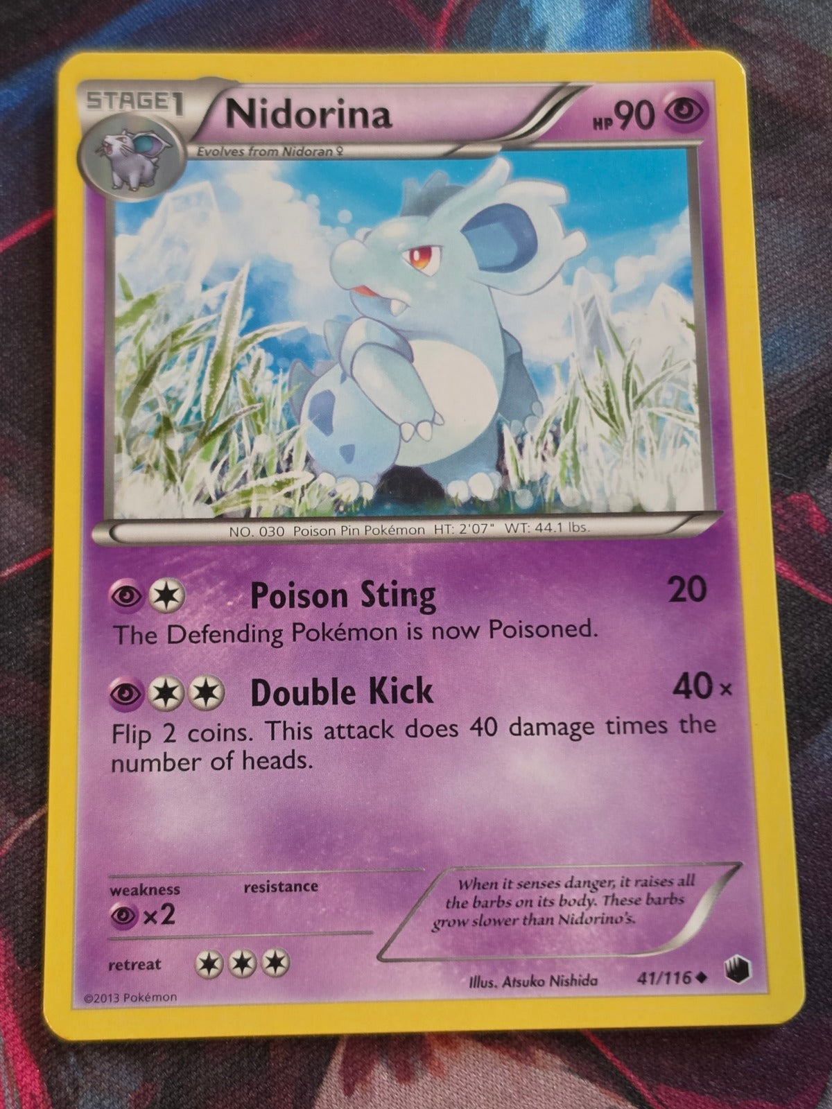 Nidorina - 41/116 - Plasma Freeze - Uncommon - NM - Pokemon
