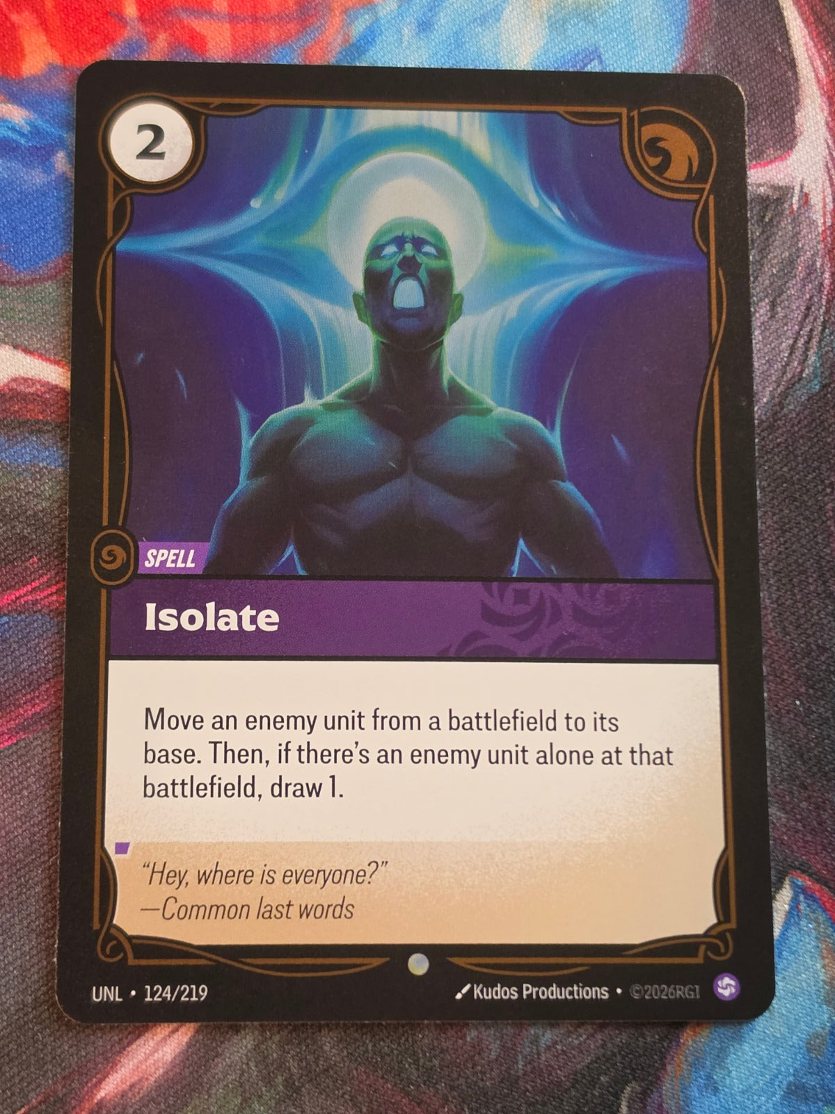 Isolate - 124/219 - Unleashed - Common - NM
