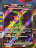 Iron Leaves ex Ultra Rare SV05: Temporal Forces 186/162 NM Pokemon