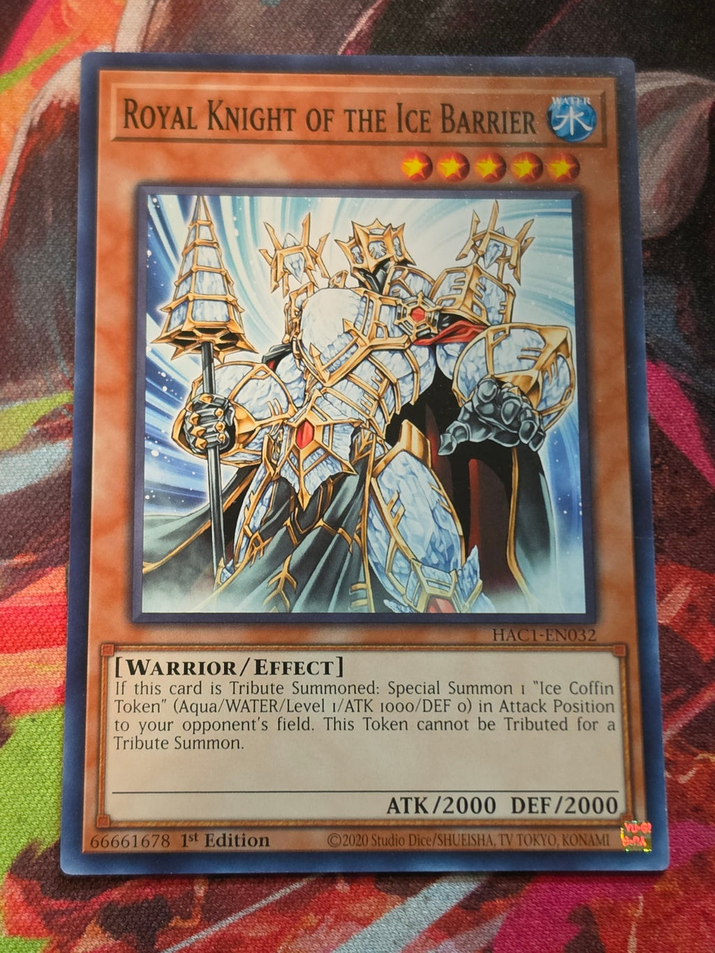 Royal Knight of the Ice Barrier Common Hidden Arsenal: Chapter 1 HAC1-EN032 LP