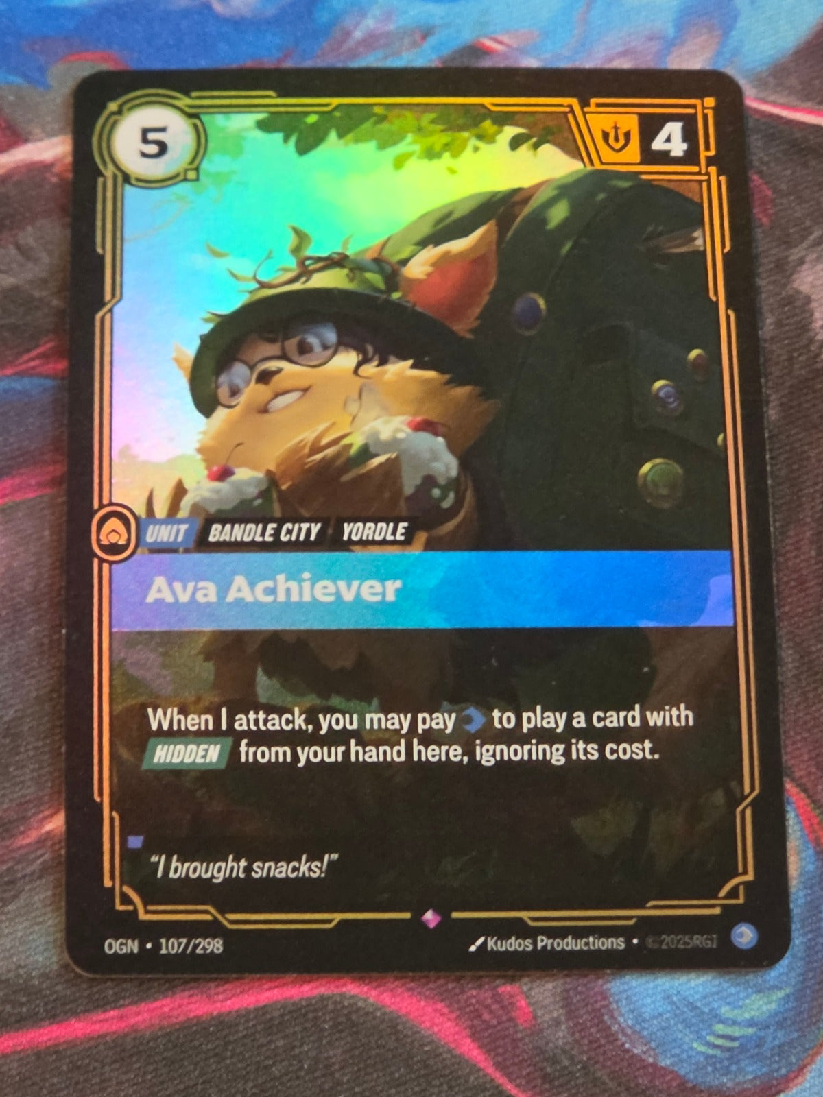 Ava Achiever - 107/298 - Origins - Rare - NM