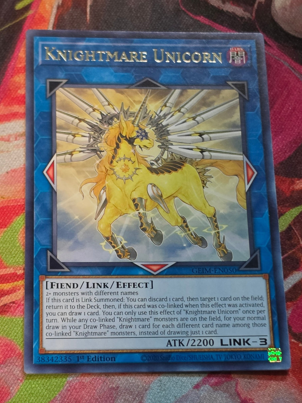 Knightmare Unicorn Rare Genesis Impact GEIM-EN050 LP
