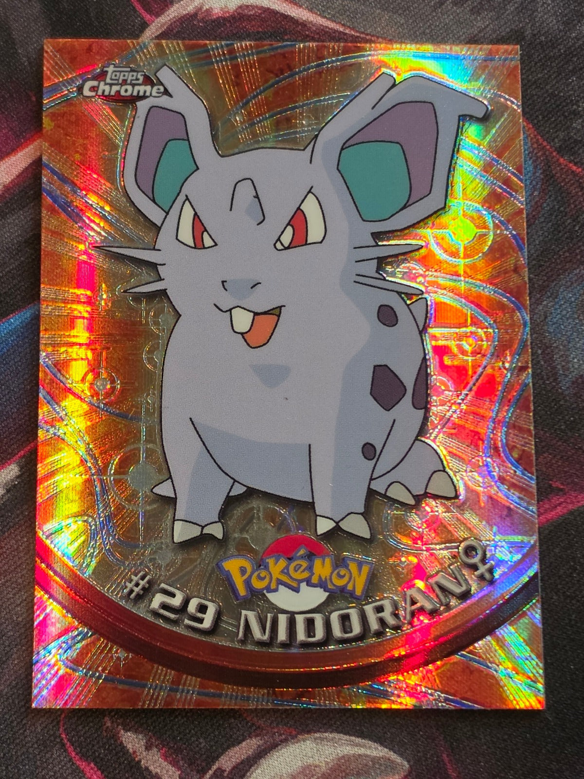 Nidoran♀ #29 - 2000 Topps Chrome - NM - Pokemon
