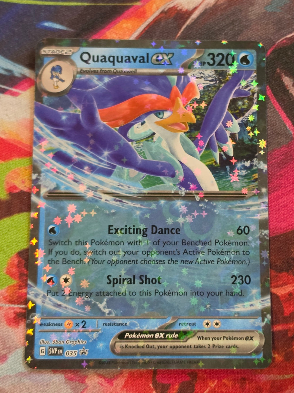 Quaquaval ex - 035 - SV: Scarlet & Violet Promo Cards - Promo - NM Pokemon