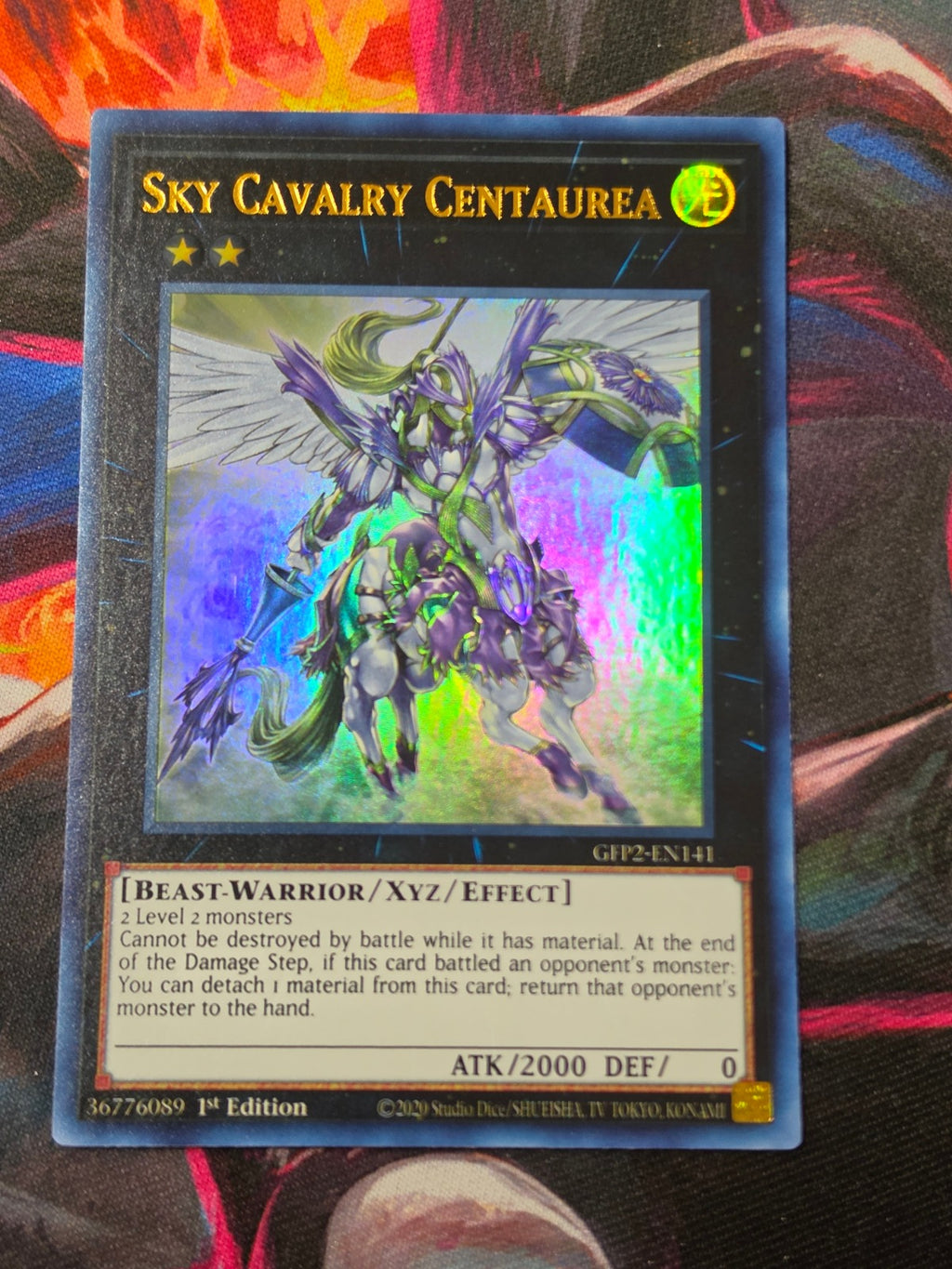 Sky Cavalry Centaurea Ultra Rare Ghosts From the Past: The 2nd Haunting GFP2-EN141 LP