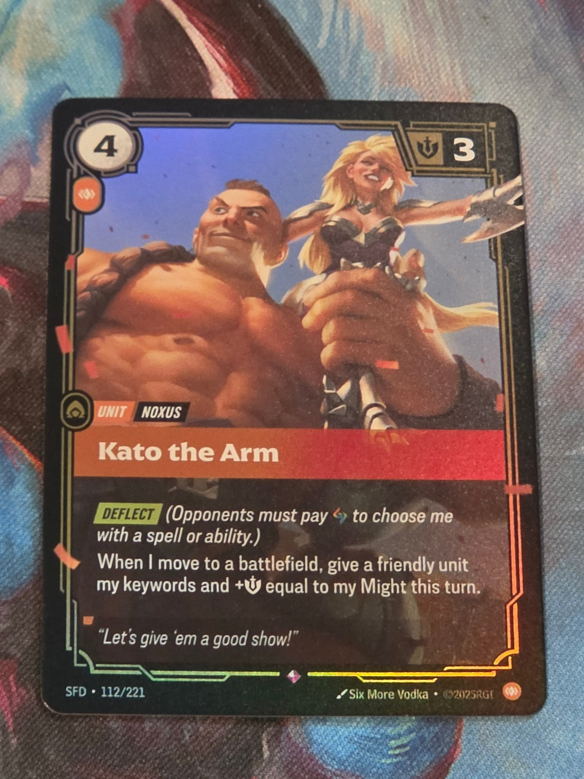 Kato the Arm - 112/221 - Spiritforged - Rare - NM