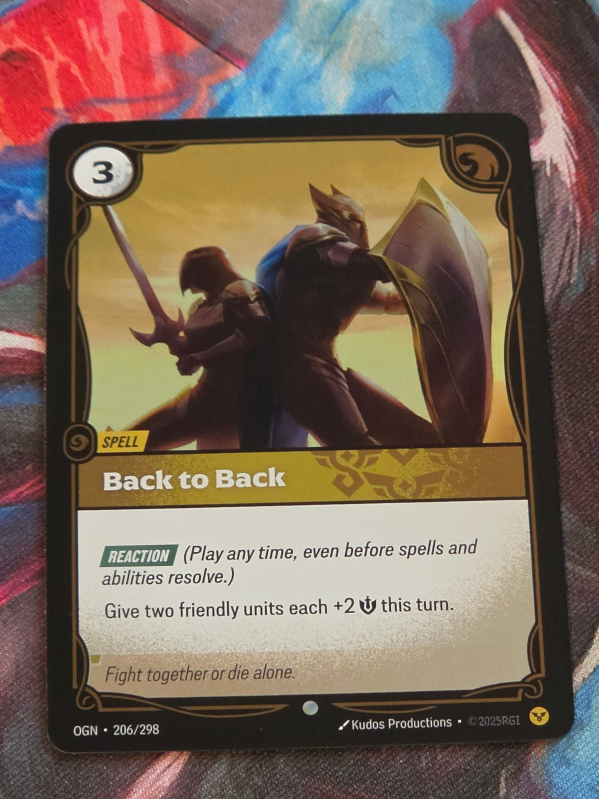 Back to Back - 206/298 - Origins - Common - NM