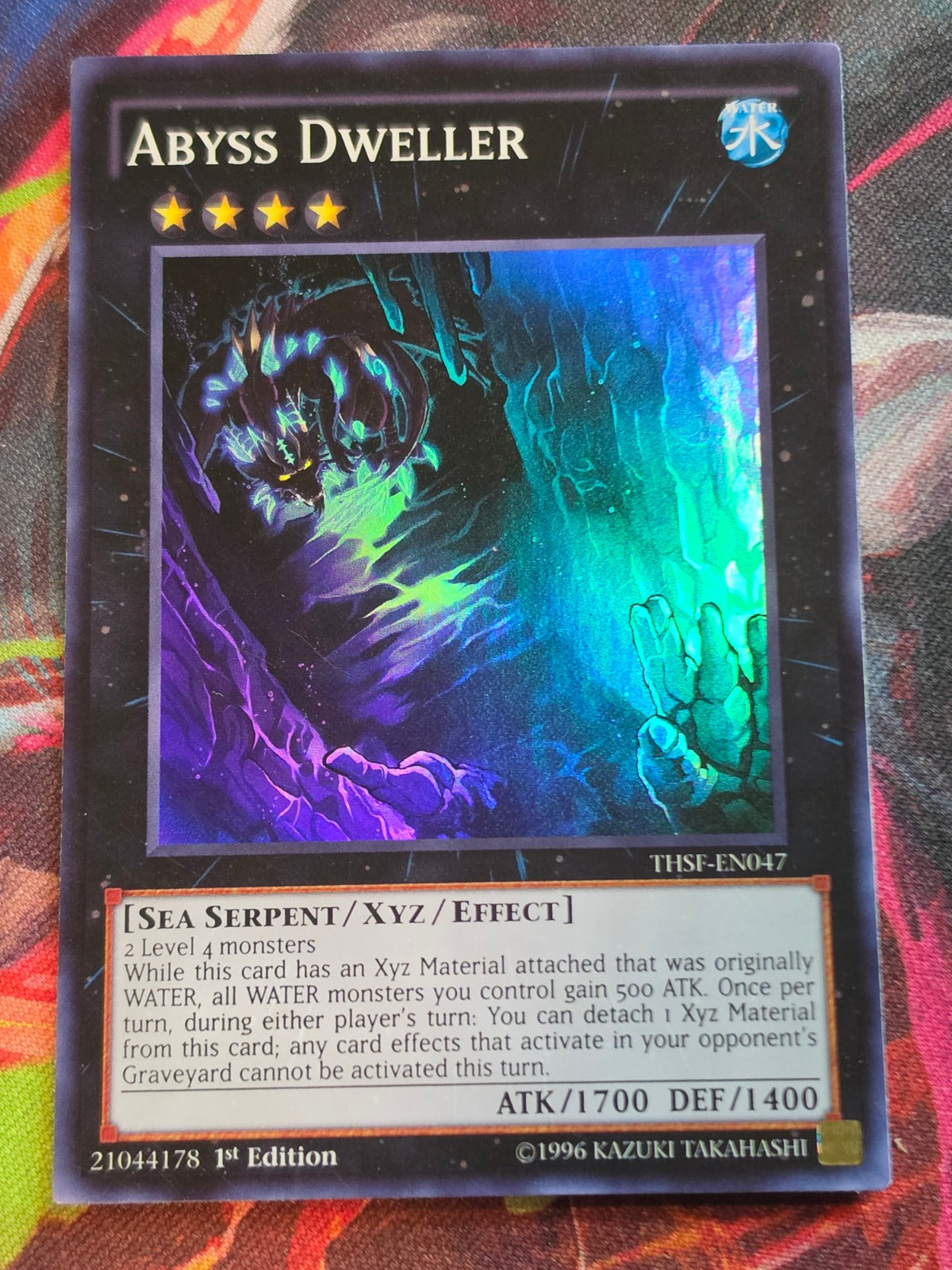 Abyss Dweller Super Rare The Secret Forces THSF-EN047 1st Edition LP Yu-Gi-Oh!