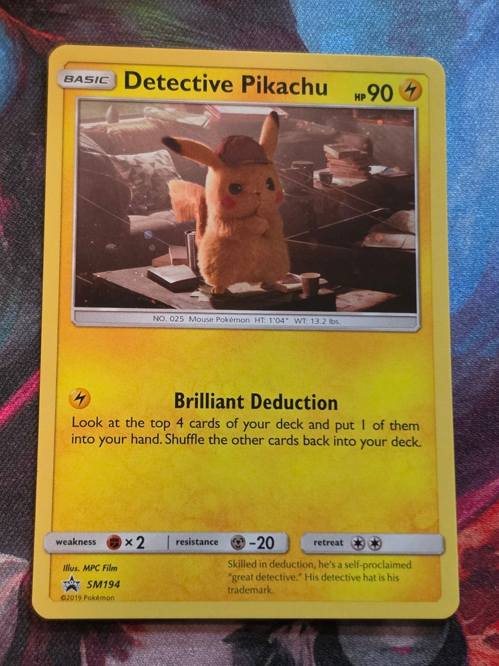 Detective Pikachu Promo SM Promos SM194 LP+ Pokemon