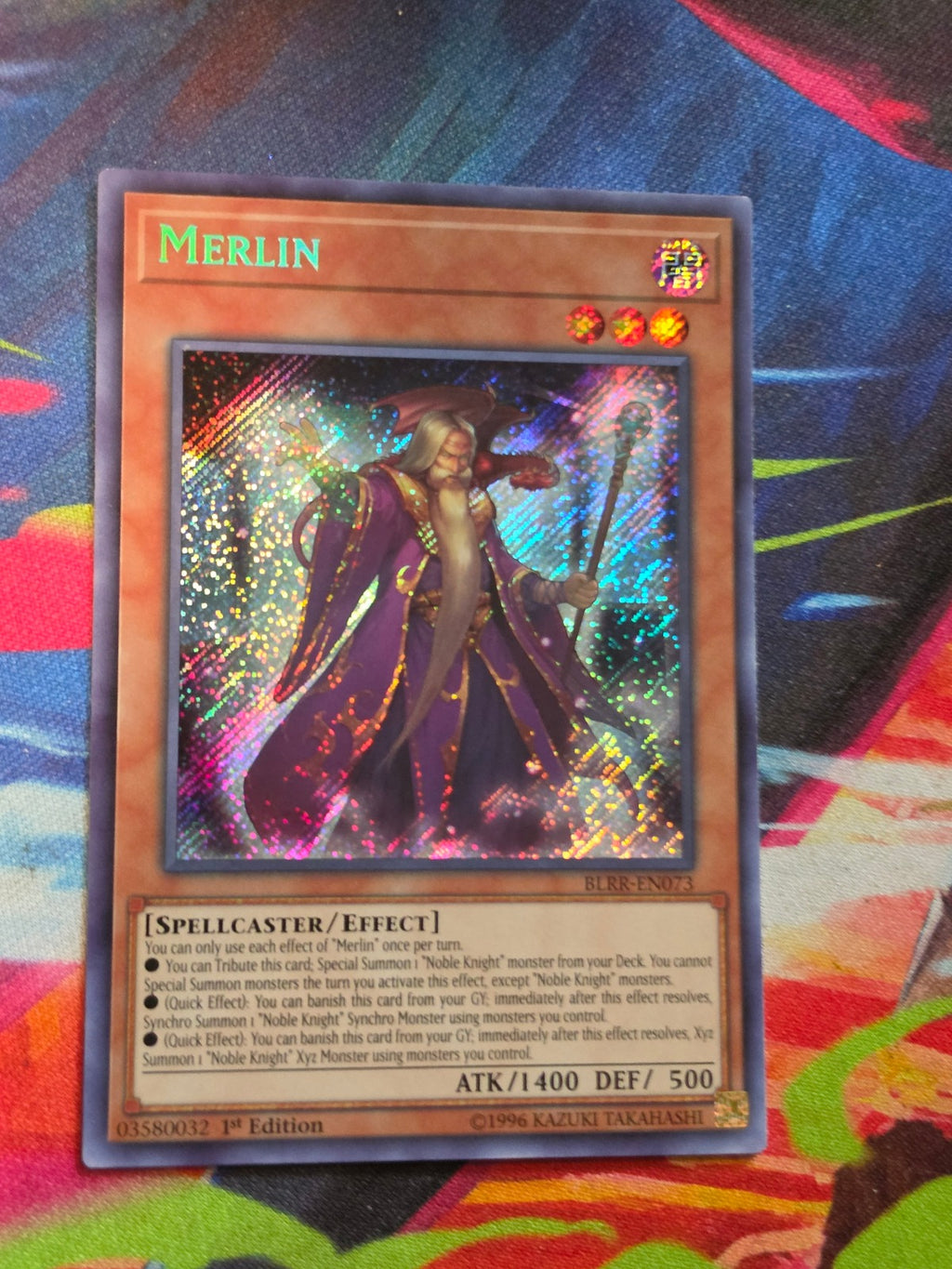 Merlin Secret Rare Battles of Legend: Relentless Revenge BLRR-EN073 LP