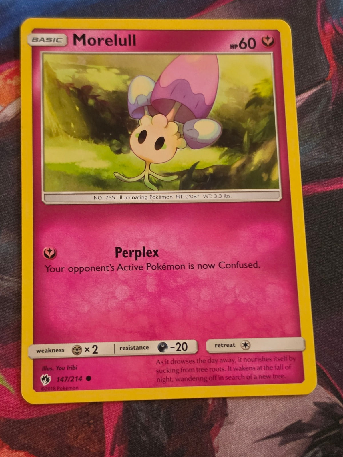 Morelull - 147/214 - SM - Lost Thunder - Common - LP - Pokemon