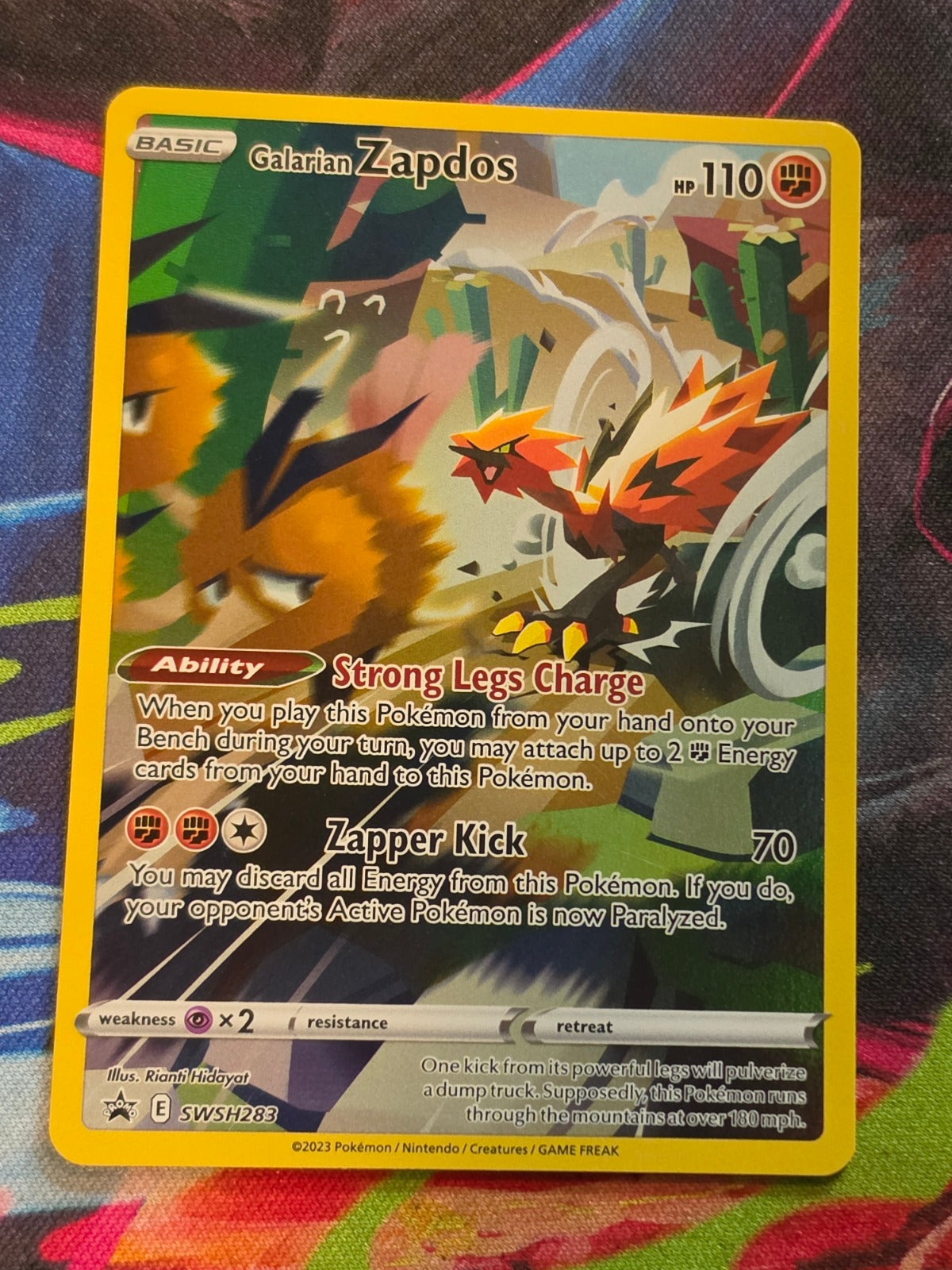 Galarian Zapdos Promo SWSH: Sword & Shield Promo Cards SWSH283 NM Pokemon