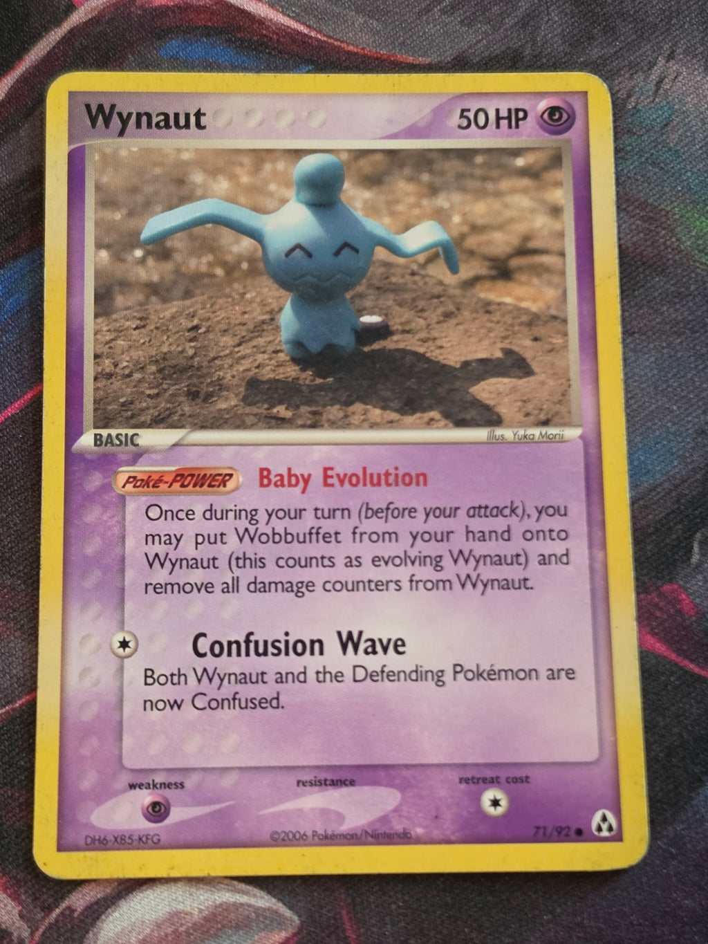 Wynaut - 71/92 - EX Legend Maker - Common - LP - Pokemon