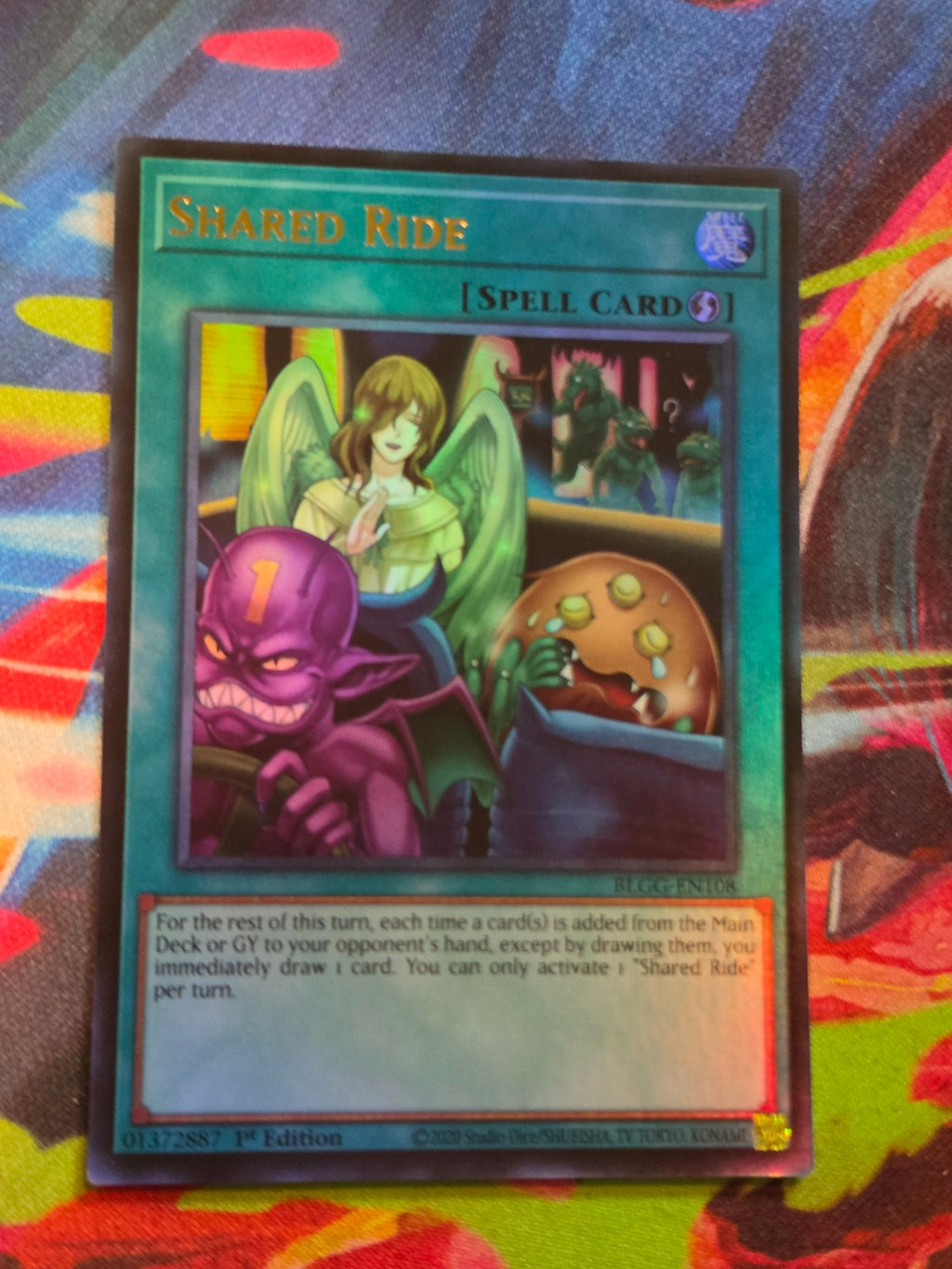 Shared Ride Ultra Rare Battles of Legend: Glorious Gallery BLGG-EN108 LP