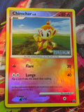 Chimchar [Platinum] Reverse Holo Promo Burger King Promos 056/100 HP Pokemon