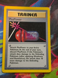 PlusPower 1999-2000 UK 4th Print Base Set Uncommon 084/102 LP Pokemon