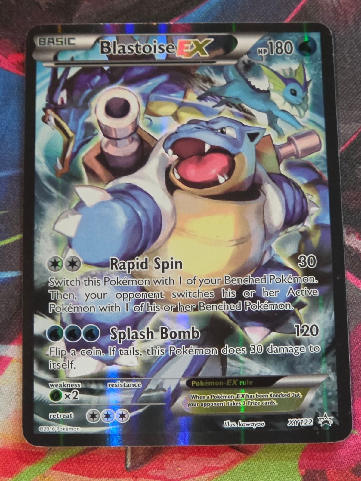 Blastoise EX Promo XY Promos XY122 NM Pokemon