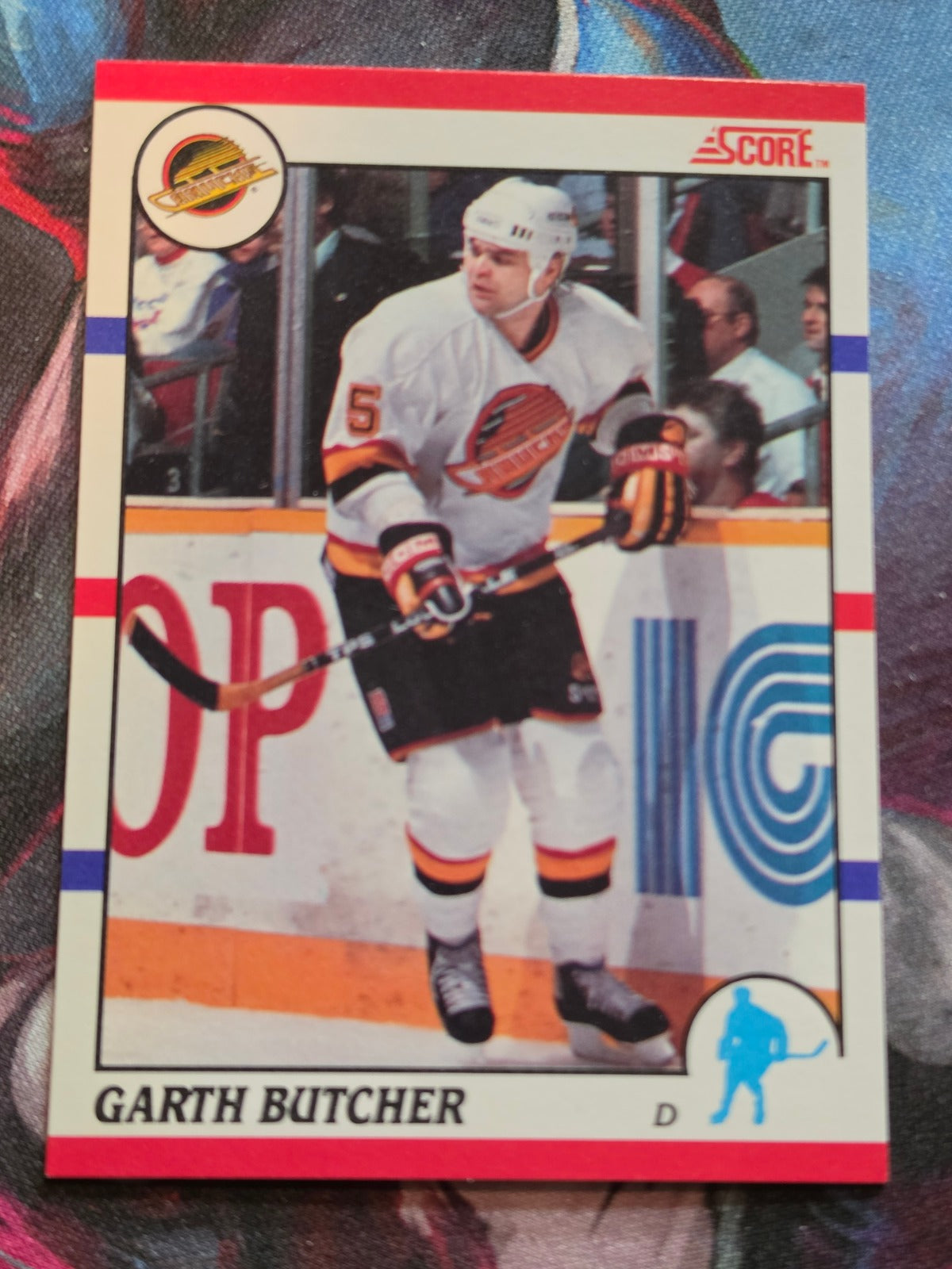 Garth Butcher 1990-91 Score Canadian #18 NM Hockey