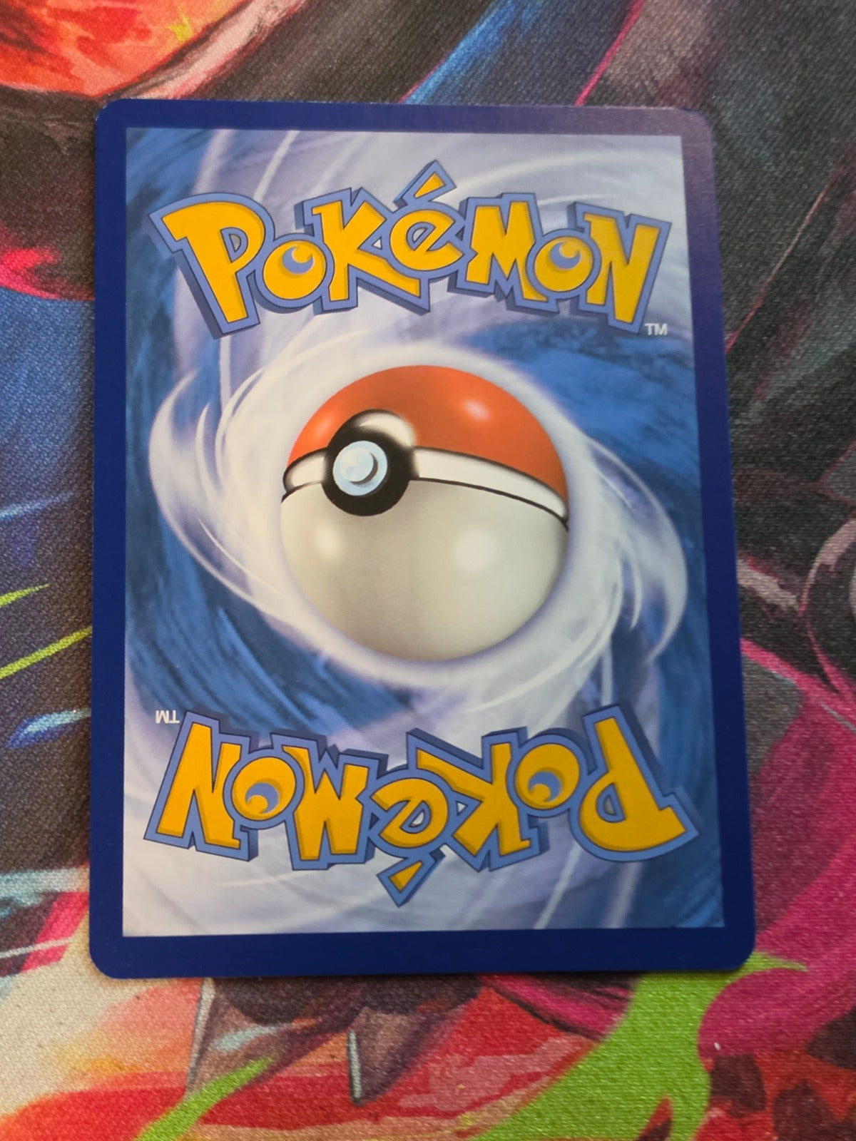 Mr. Mime Illustration Rare Scarlet & Violet 151 179/165 NM Pokemon (Back)