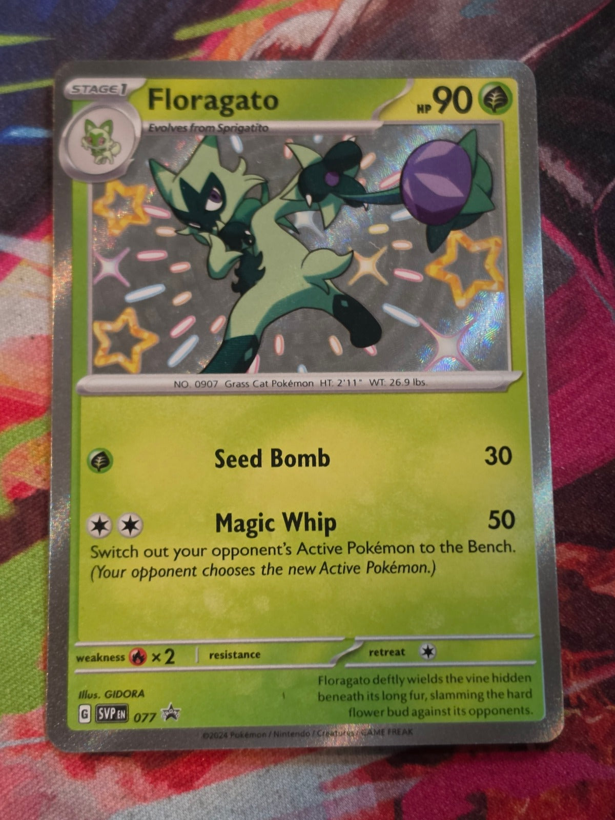 Floragato - 077 - SV: Scarlet & Violet Promo Cards - Promo - NM Pokemon