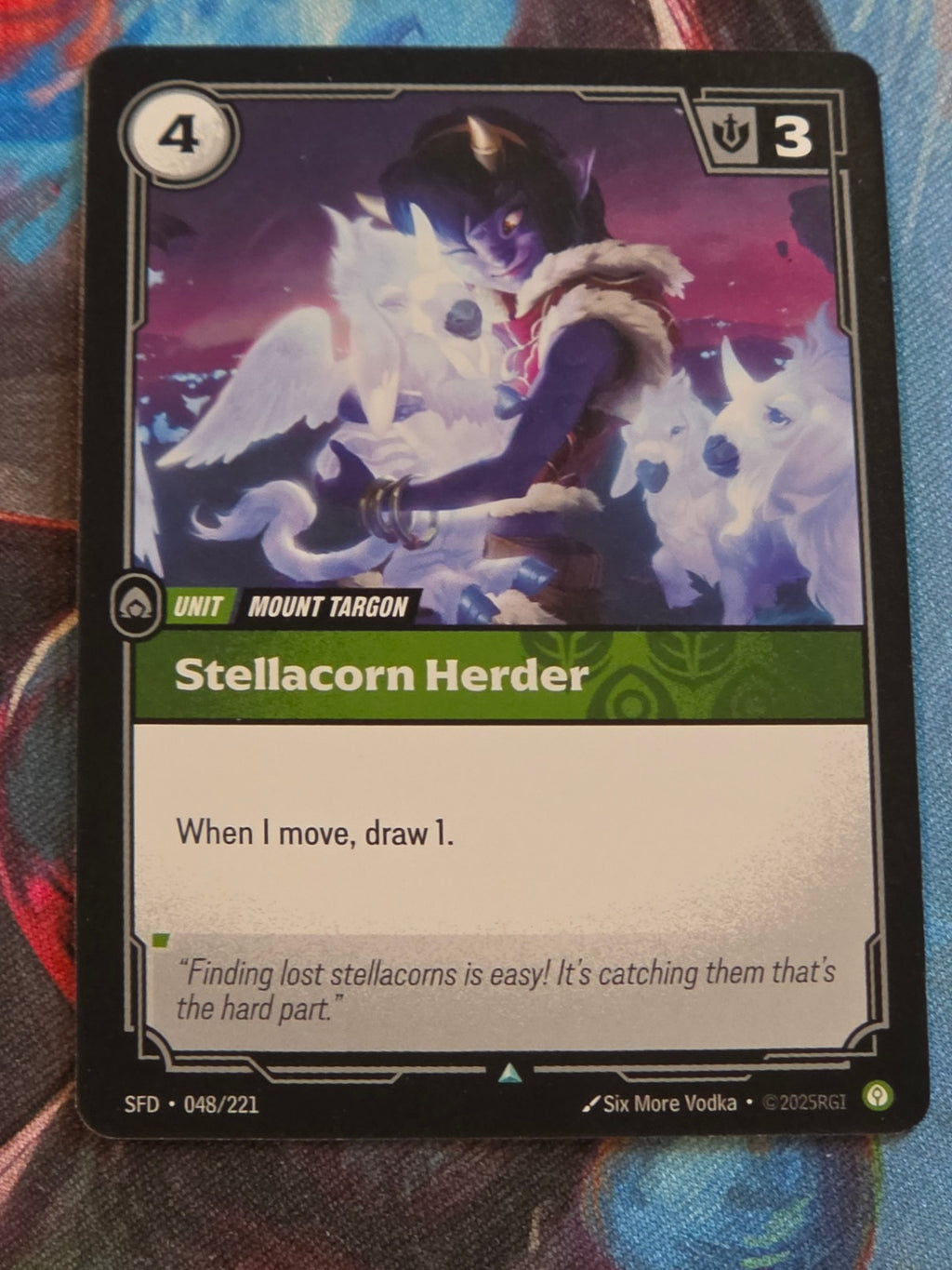 Stellacorn Herder - 048/221 - Spiritforged - Uncommon - NM