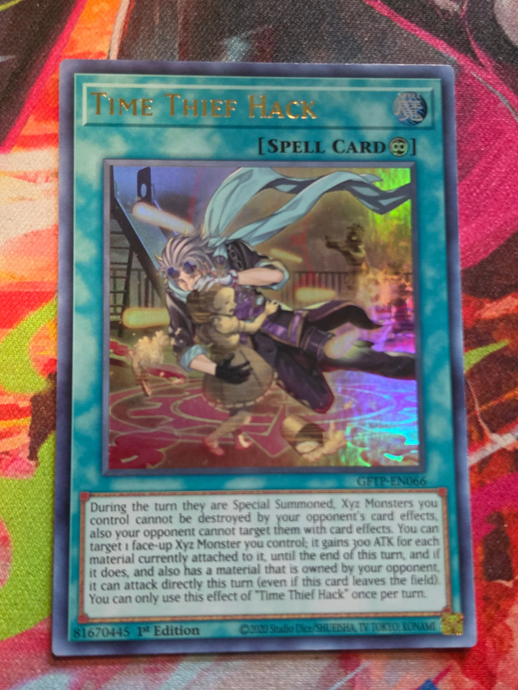 Time Thief Hack Ultra Rare Ghosts From the Past GFTP-EN066 1st Edition NM Yu-Gi-Oh!