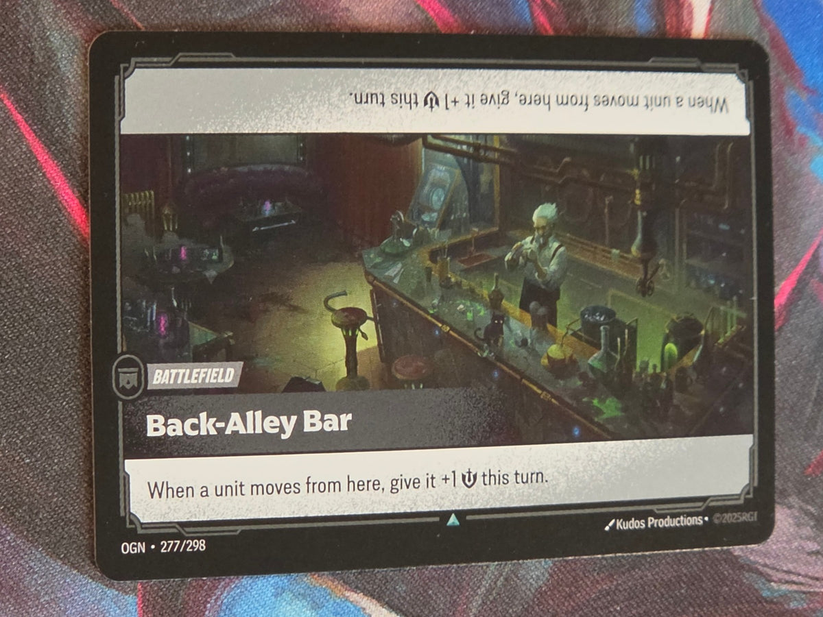 Back-Alley Bar - 277/298 - Origins - Uncommon - NM