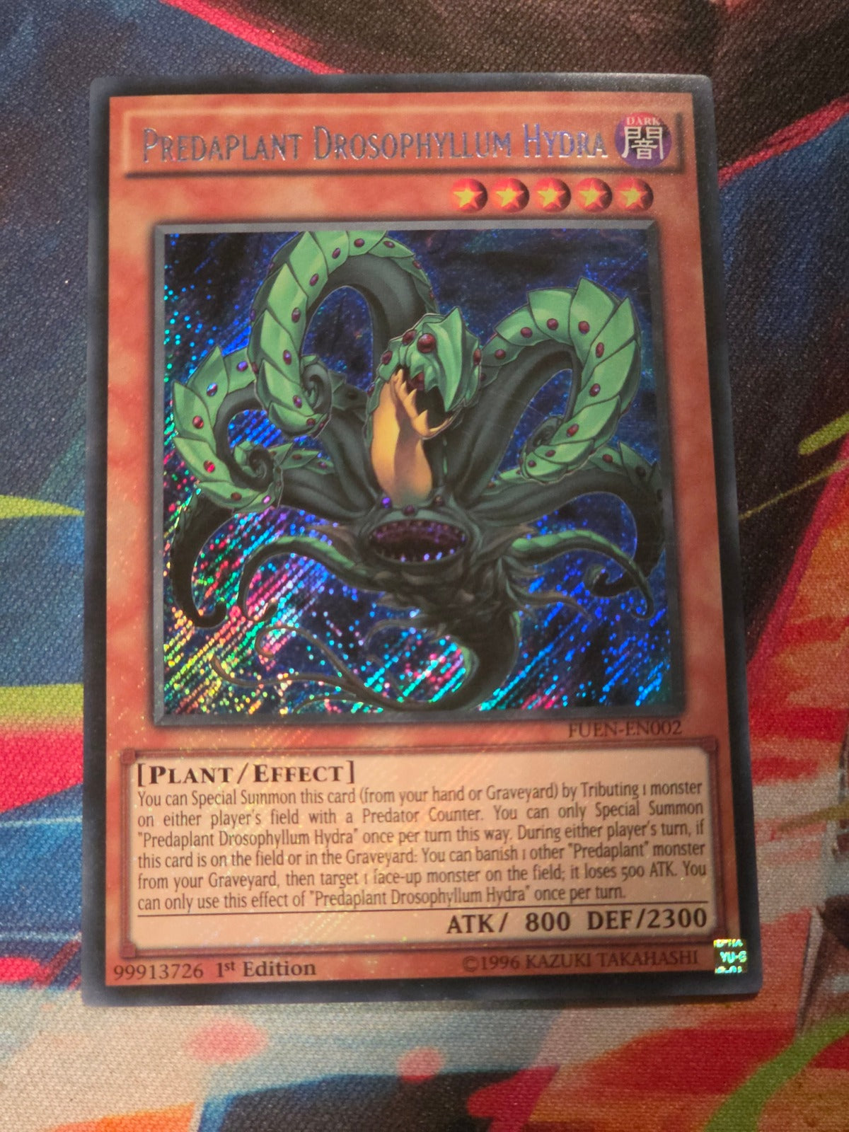 Predaplant Drosophyllum Hydra Secret Rare Fusion Enforcers FUEN-EN002 LP